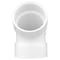 Charlotte Pipe And Foundry Charlotte Pipe Schedule 40 3 in. Hub X 3 in. D Hub PVC Elbow 1 pk PVC003191000 - alternate 3